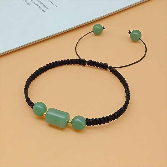 Simple and Stylish Couples Bracelet with Natural Stone Beads
