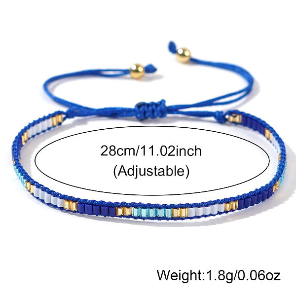 Colorful Beaded Handmade Bracelet for Women, Unique Gift for Friends