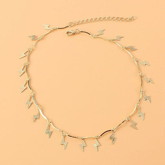 Wholesale Jewelry Fashion Lightning Pendant Necklace