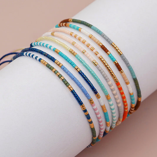 Miyuki Beaded Bracelet/Colorful